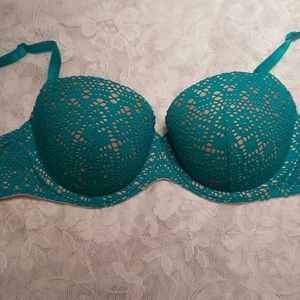 Victoria's secret bra 34D padded balconnet nwot
